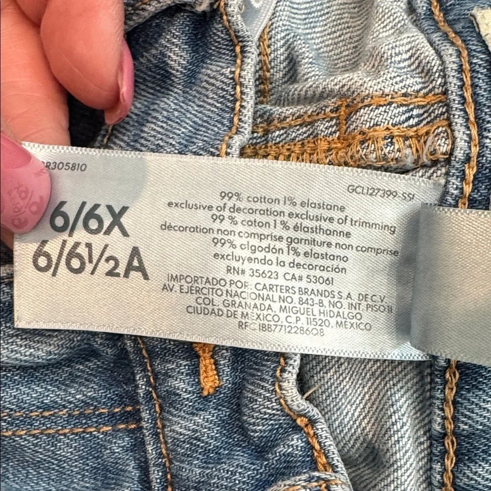 OshKosh B'gosh Light Blue Kids Cute Flare Jeans